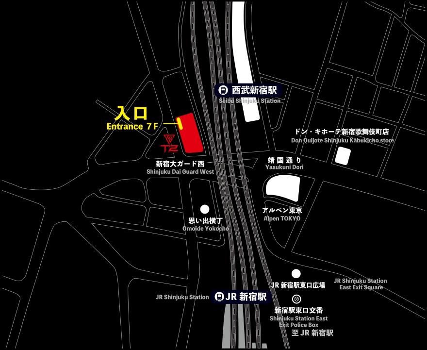 t2shinjuku-マップ