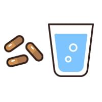お酒を飲む前や、寝る前に飲むだけ