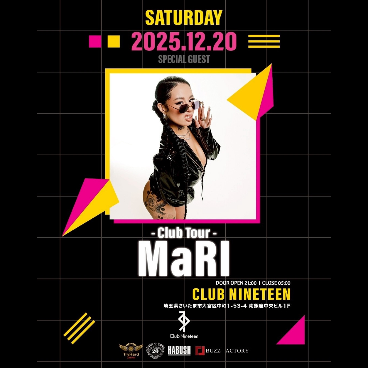 MaRI @Club Nineteen-flyer
