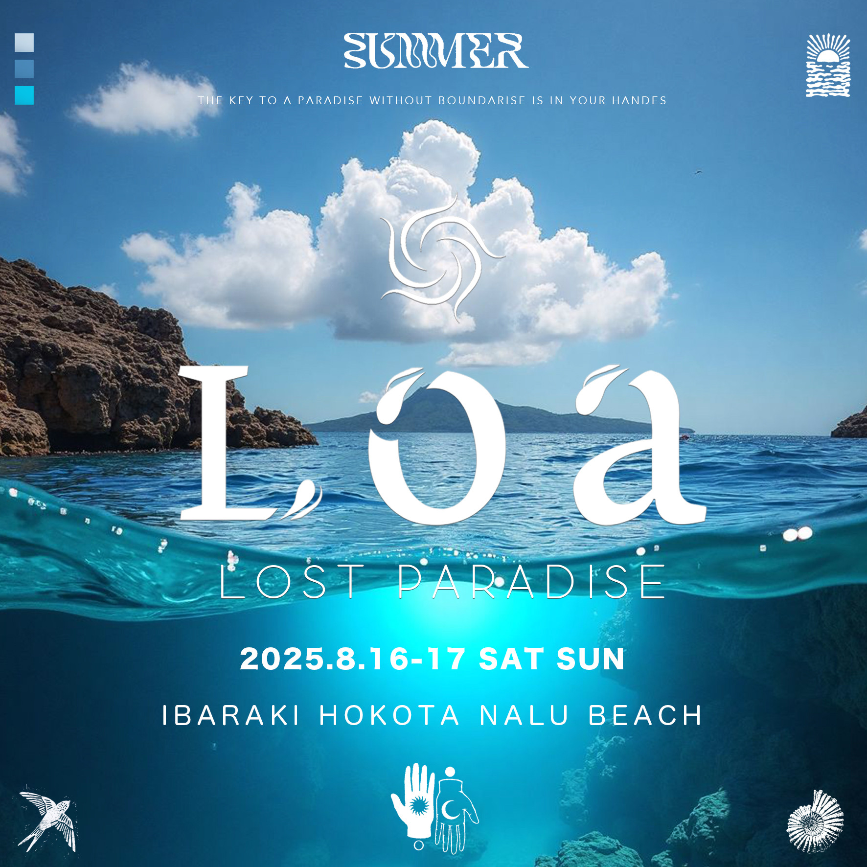 loa-lost-paradise-beach-party-2025-flyer