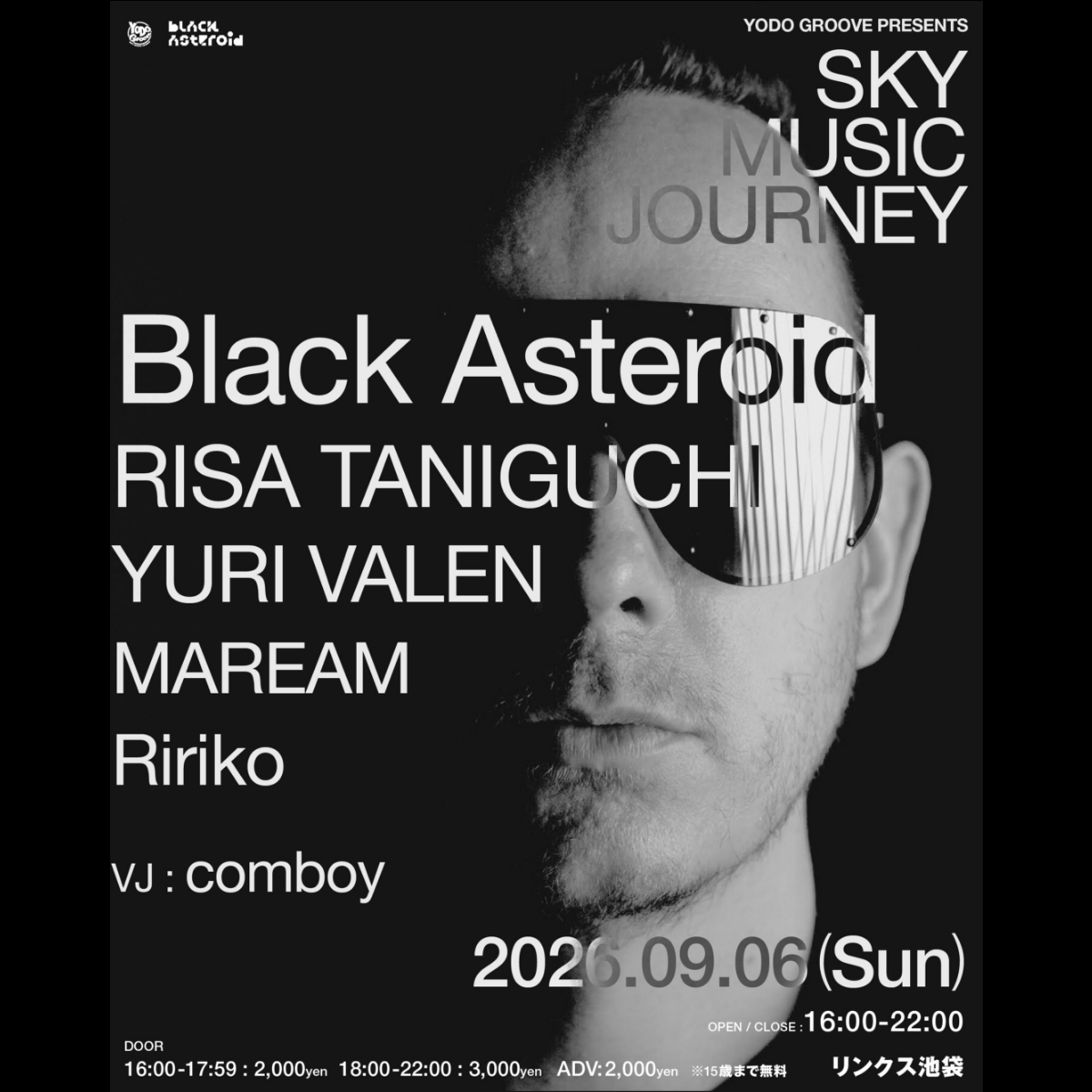 YODO GROOVE「DANCEDEVICE meets velfarre PLANET LOVE」- 2026.9.13-flyer