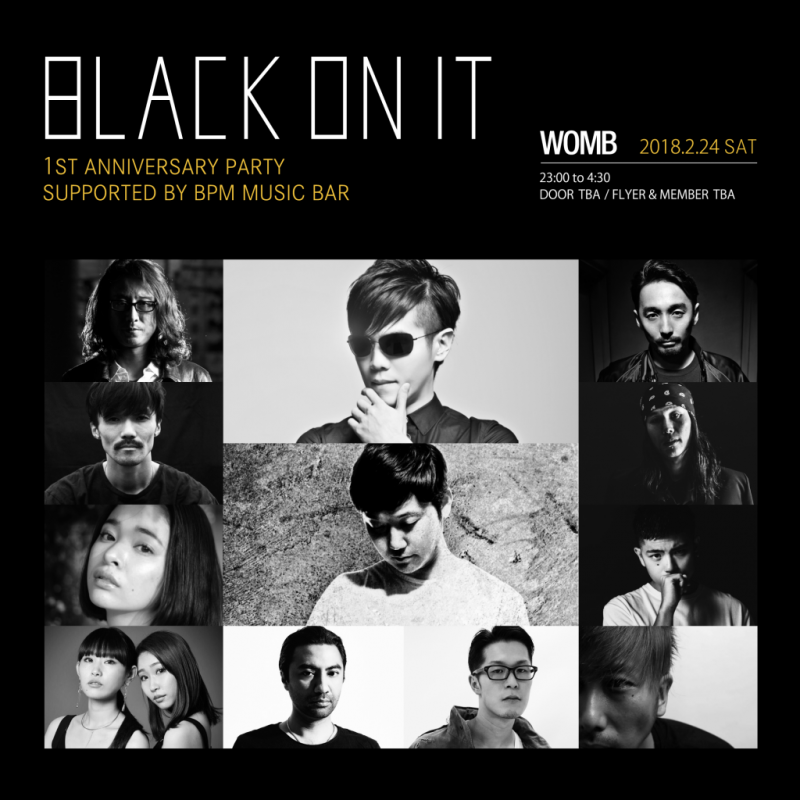 BLACK ON IT  -1st Anniversary 