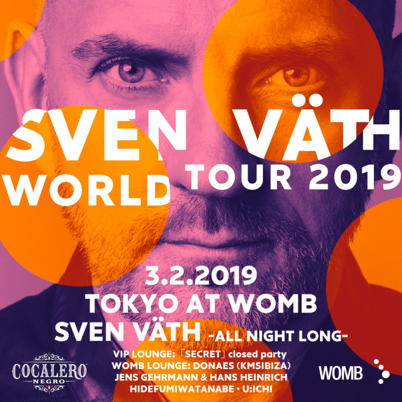 SVEN VÄTH WORLD TOUR 2019